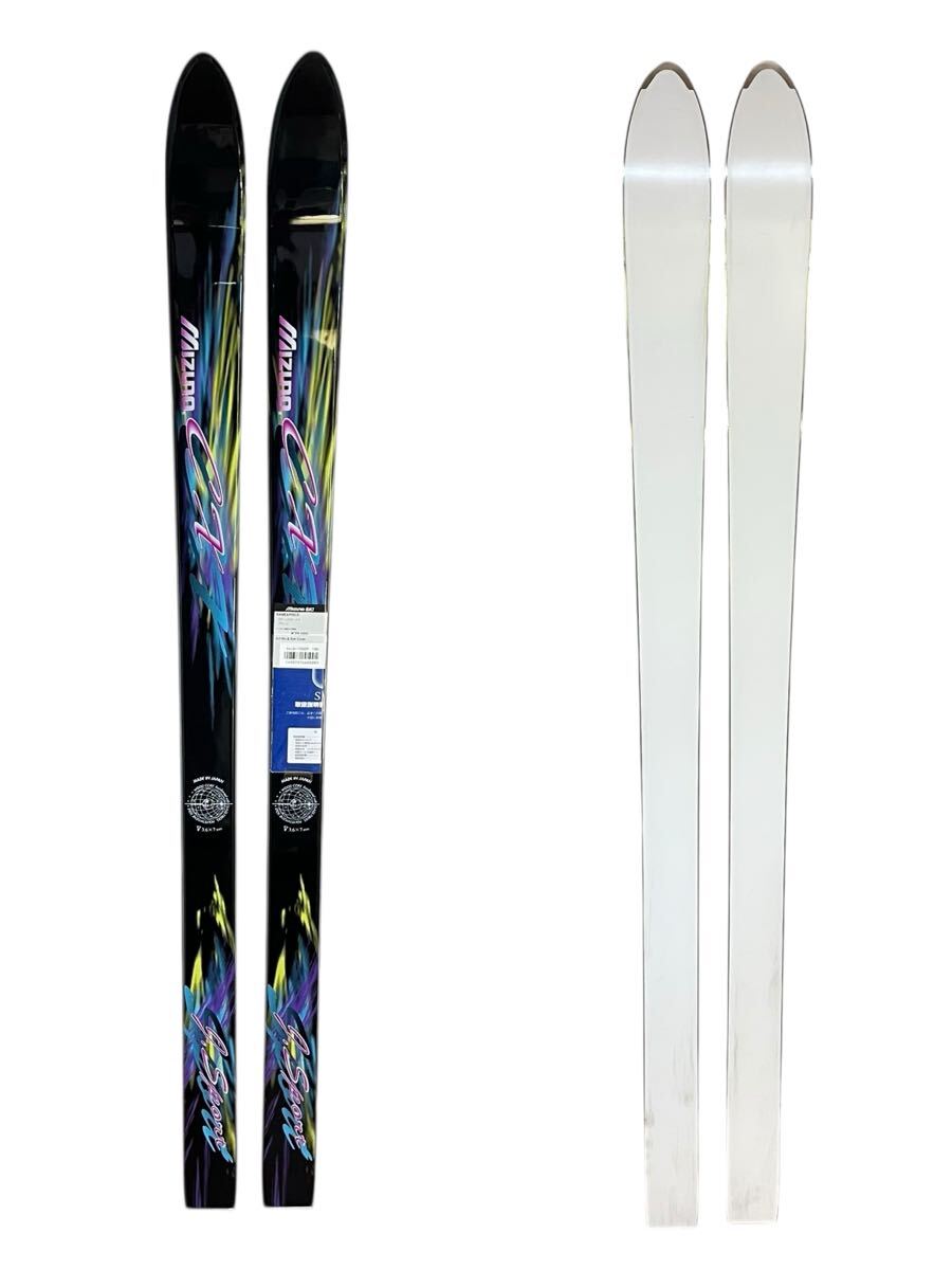 Ye2384cc ◎未使用品 Mizuno CX-JスポートⅠ ブラック 130cm ミズノ スキー板 ジュニア 子供 キッズ スキー拍卖