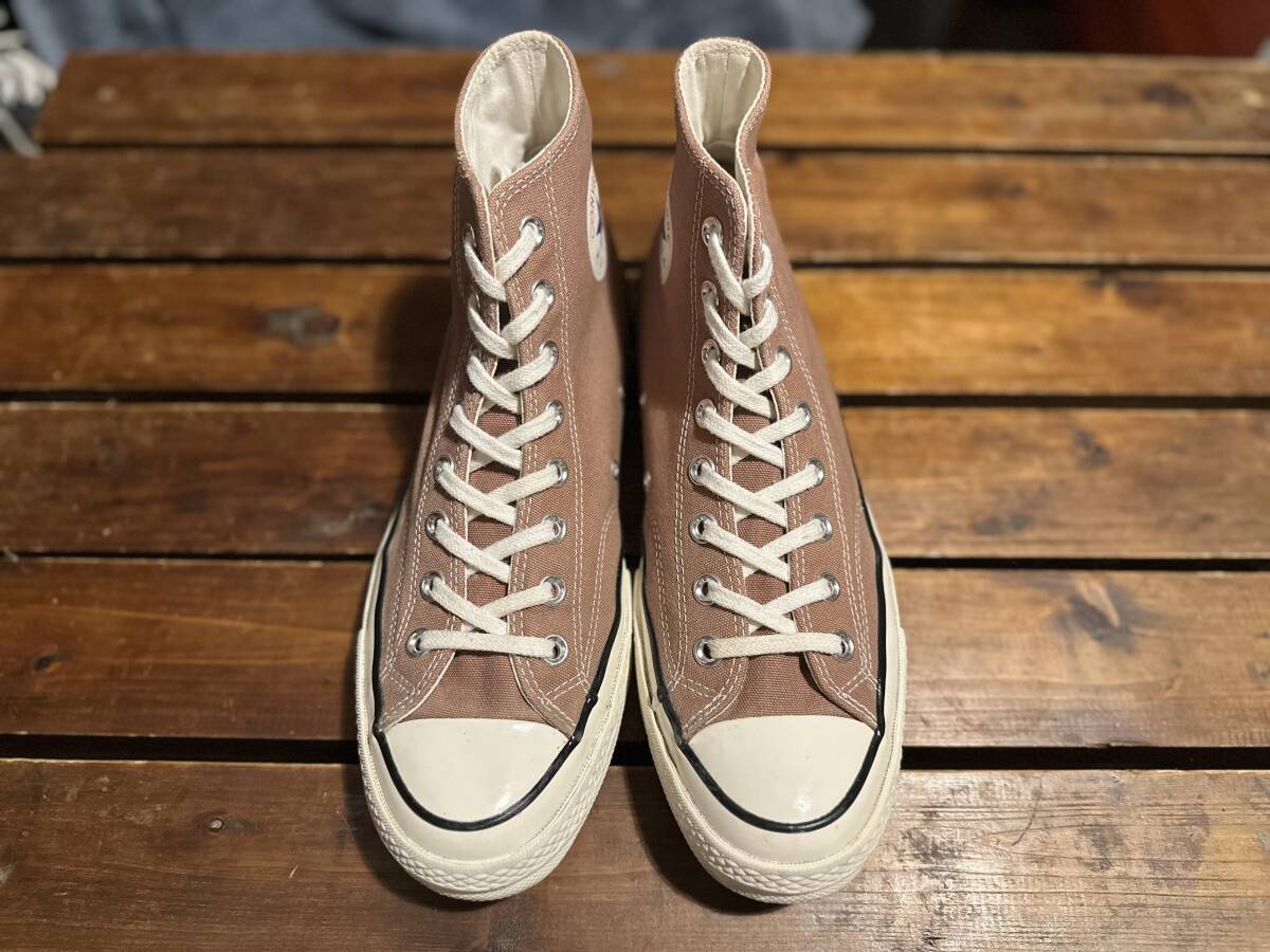 コンバース chuck Taylor チャックテイラー ct70 オールスター CONVERSE 三ツ星 ハイカット HI 旧タグ 旧パッチ 27.5拍卖