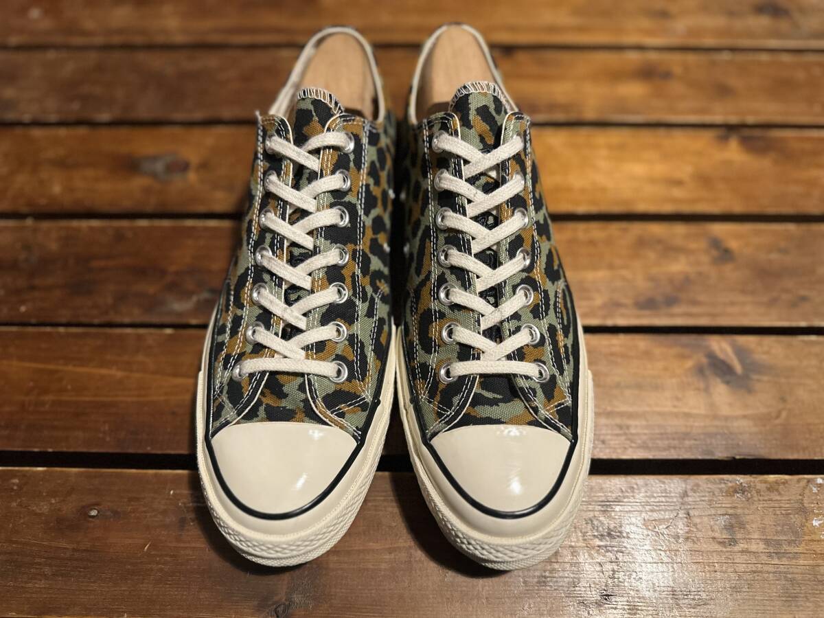 WACKO MARIA ワコマリア INVINCIBLE CONVERSE コンバース チャックテイラー CT70 ox LOW レオパード 28.0 28拍卖
