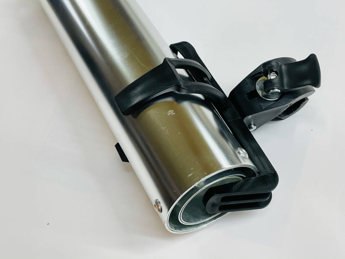 LK6-1BK ドリンクホルダー サイレンサースタンド 黒 フォルツァ MF/06/08/10 フェイズ MF11 PCX125 フュージョン MF02 ズーマー 汎用拍卖