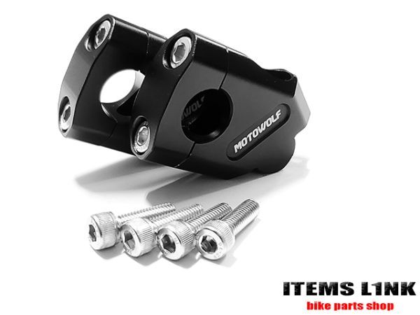 LK4-3BK 22mm CNC セットバックキット 黒 RZ250 4L3 TW/200/225/E SRV250 SR400 SR500 SRX/250/400/500 ルネッサ セロー250 汎用拍卖