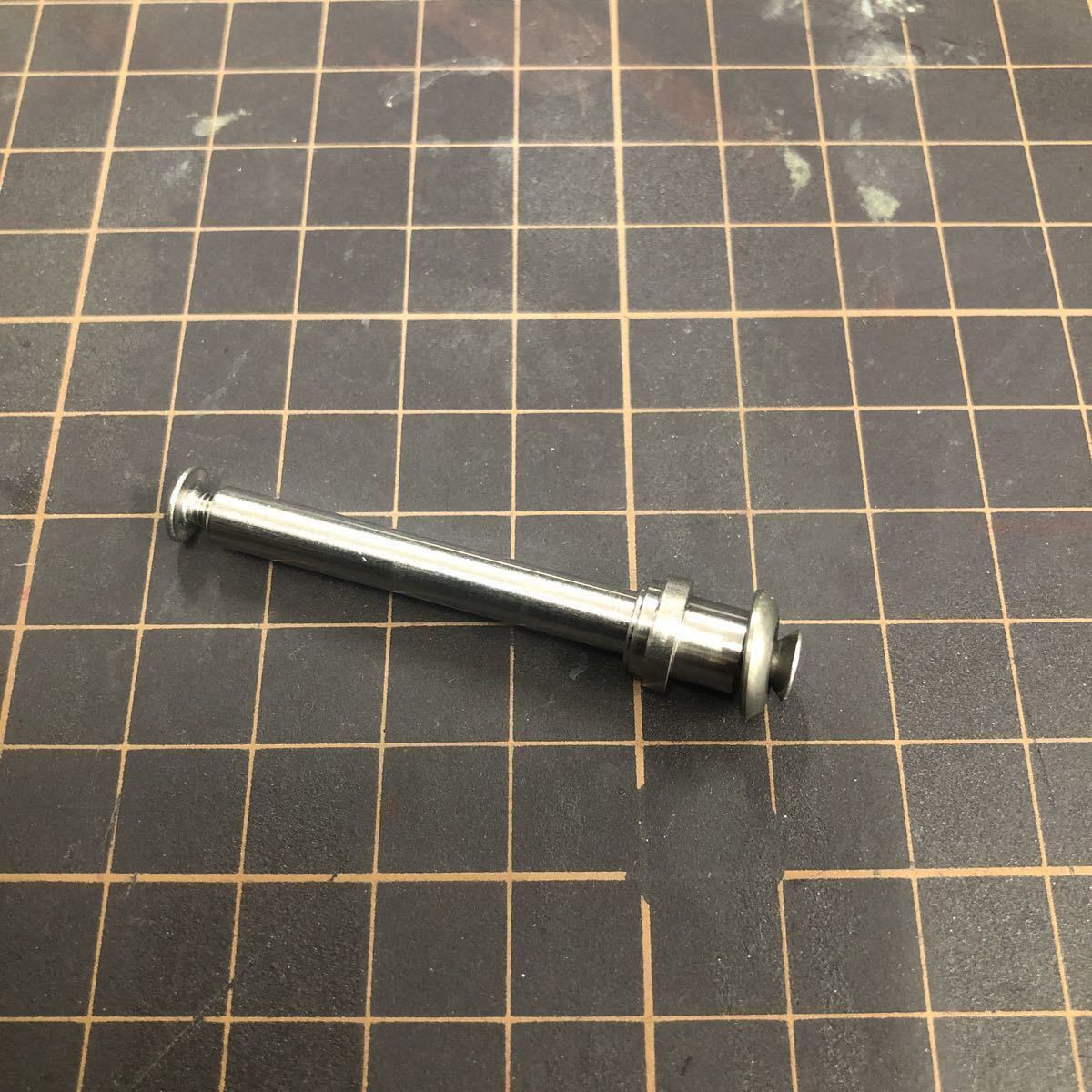 ダイワ L用 ノブスタッド シャフト 5mm 厚用 取り付け径6.5mm 自作 流用 カスタム ソルティガ シマノB対応可拍卖