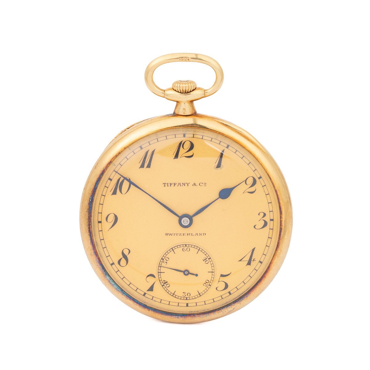 【アンティーク】TIFFANY&Co./ティファニー 懐中時計 18KYG 約1920年製 #BW01093拍卖