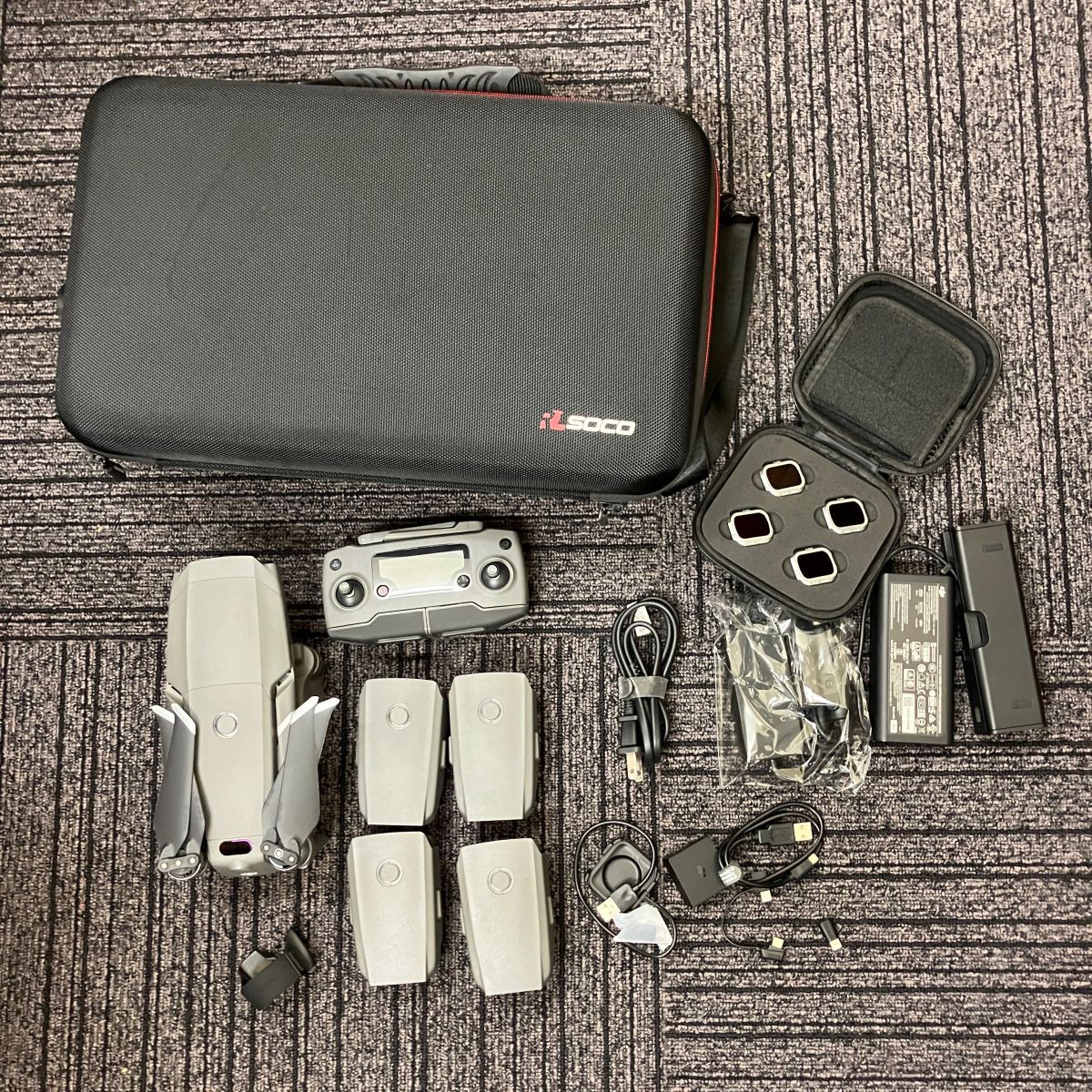 DJI マビック 2 PRO セット ドローン 無人機 飛行 カメラ 空撮 アウトドア キャンプ レジャー バーベキュー mc01079786拍卖
