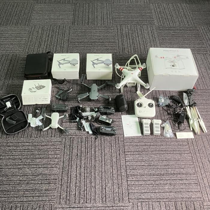【ジャンク 訳あり】◆1円スタート◆DJI ドローンおまとめ 送信機 バッテリー プロペラガード テロ― mc01075820拍卖