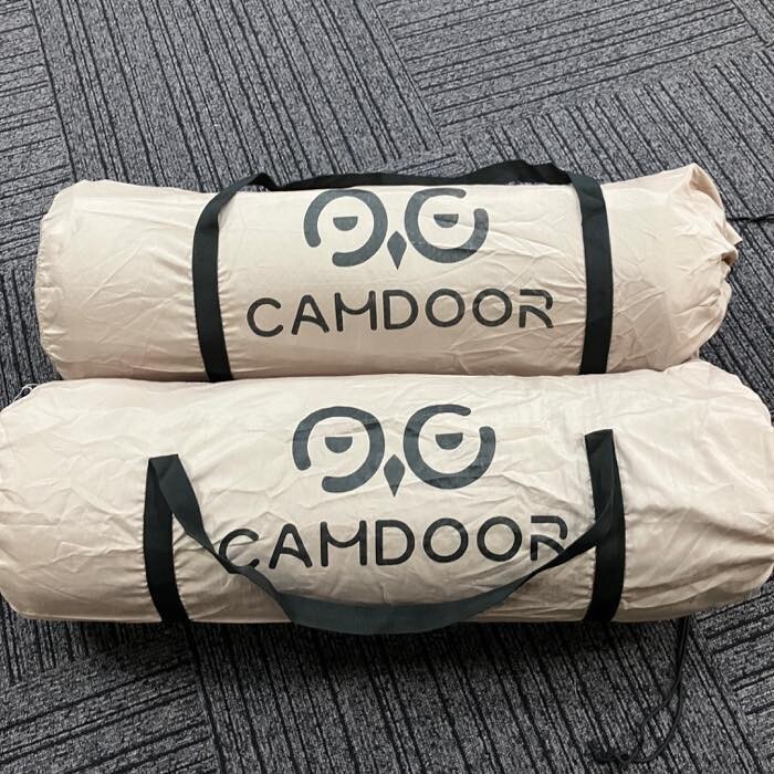 ◆1円スタート◆CAMDOOR インフレーターマット 2点おまとめ キャンプ アウトドア BBQ マット 厚み10cm 空気漏れ等無し mc01079034拍卖