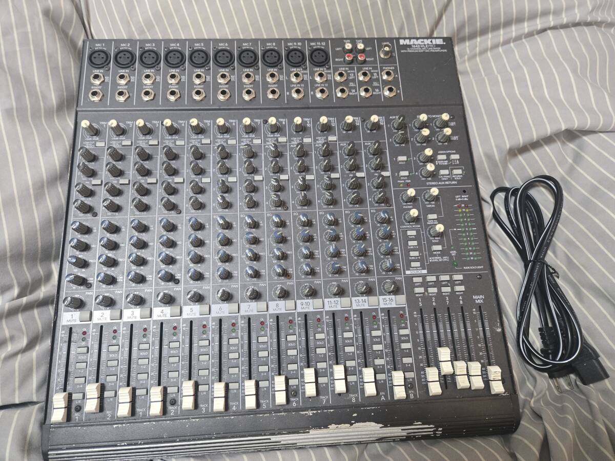 MACKIE マッキー 1642-VLZ Pro アナログミキサー 16チャンネル ■mk2拍卖