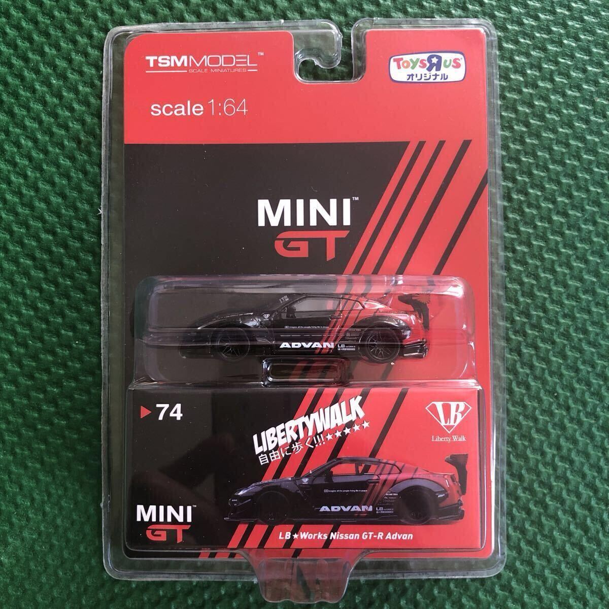 TSM MINI GT LB WORKS Nissan GT-R Advan R35 NISSAN リバティーウォーク拍卖