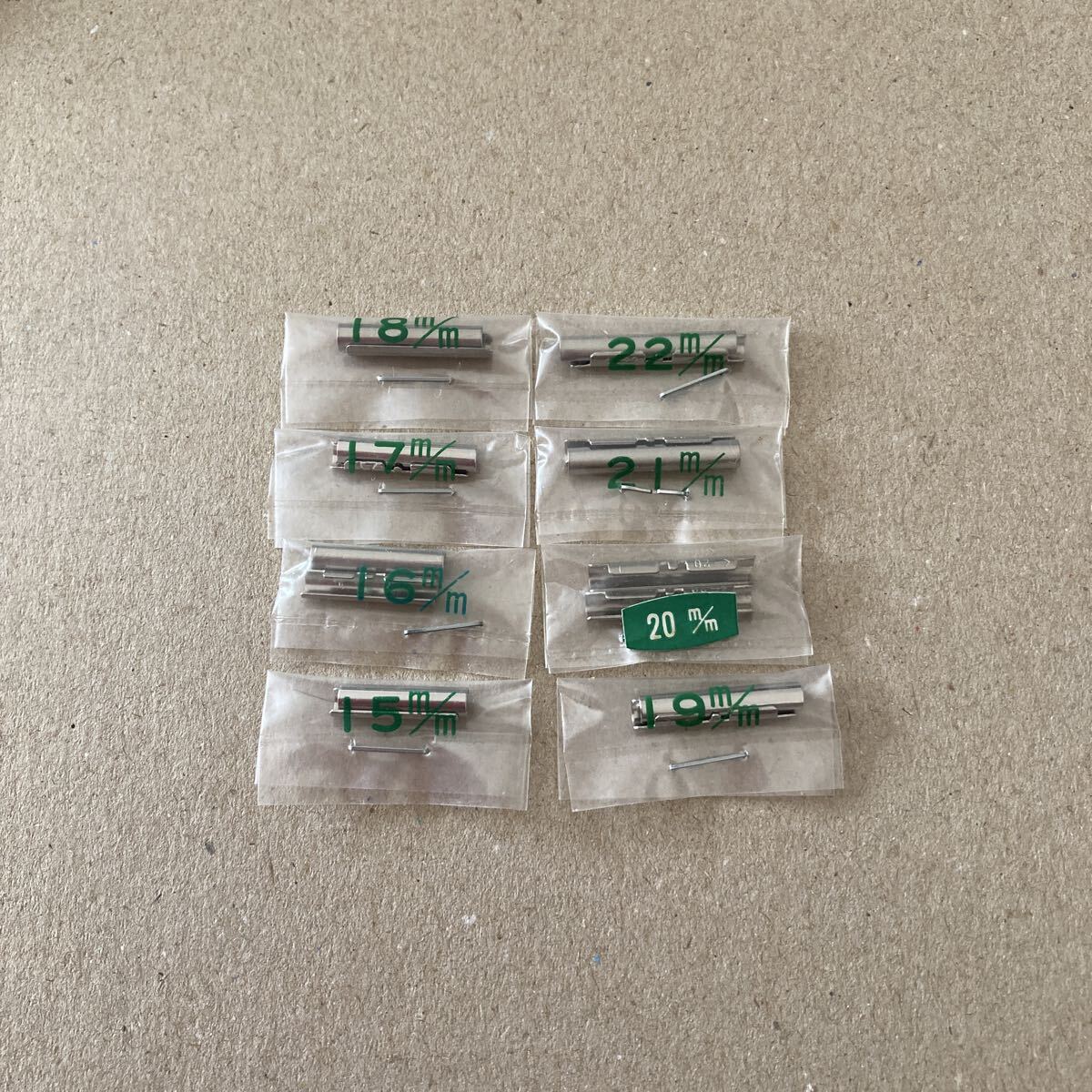 フィット管 銀色 15mm〜22mm 8ペア(16本)拍卖