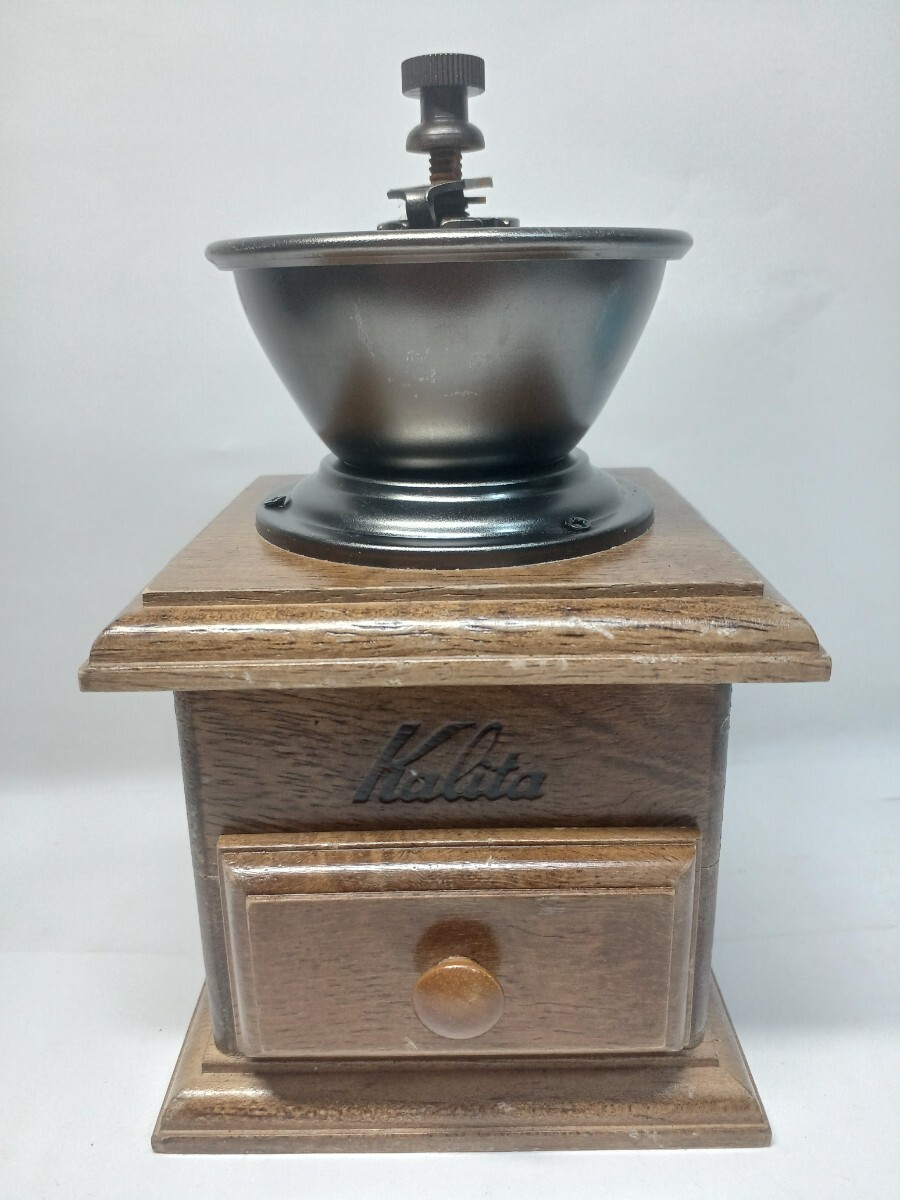 コーヒーミル 手動式 手挽き レトロ 現状品のみ拍卖