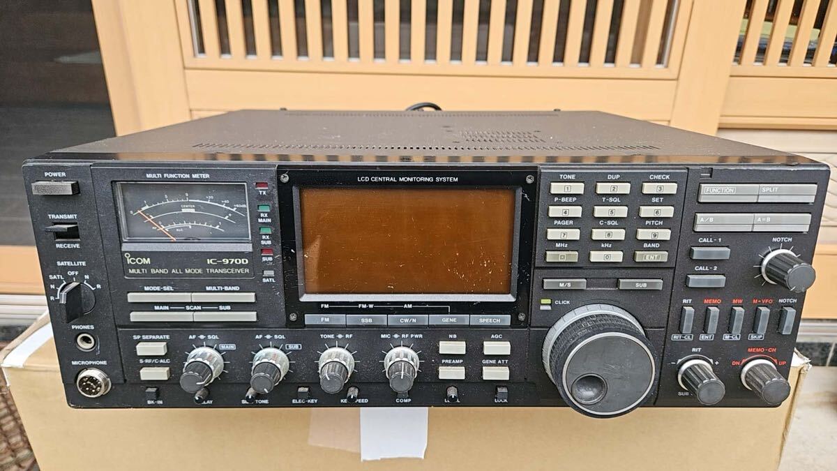 ICOM IC-970D オールモード トランシーバー現状品拍卖