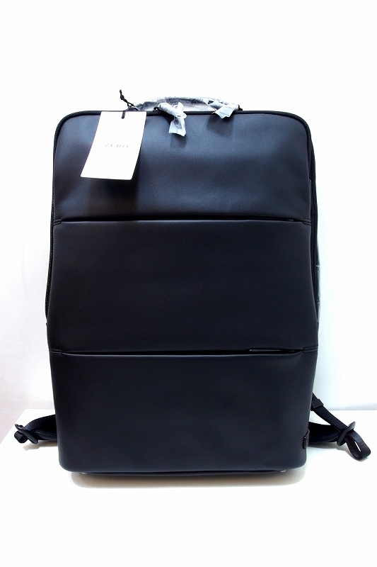 ZERO HALLIBURTON ゼロ ハリバートン Zパック タイプ-L2 レザー バックパック リュックサック A4/14 PC 81501-01 ブラック拍卖