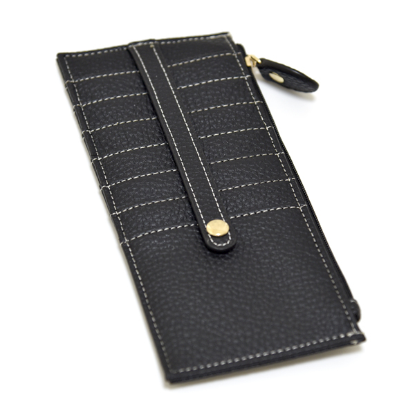 カードケース 薄型 大容量 レディース ブラック 黒 メンズ スリム フラグメントケース カード入れ レザー 合皮 長財布 収納 ポイントカード拍卖