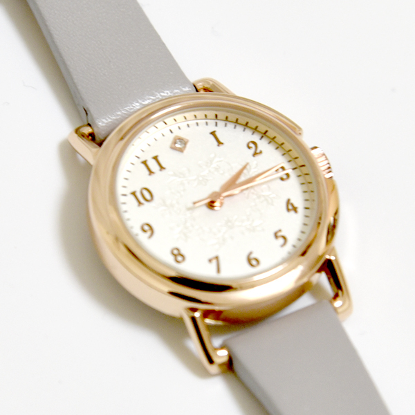 新品 腕時計 レディース 未使用 Field Work ファッションウォッチ カジュアル レザー マスカ グレー ゴールド ホワイト拍卖