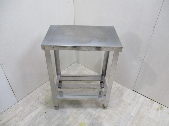 ★厨房機器 / ステンレス作業台 調理台 ガス台 550×350×750★拍卖