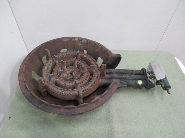 ★Kanei / 鋳物コンロ 業務用コンロ LPガス 現状品★拍卖