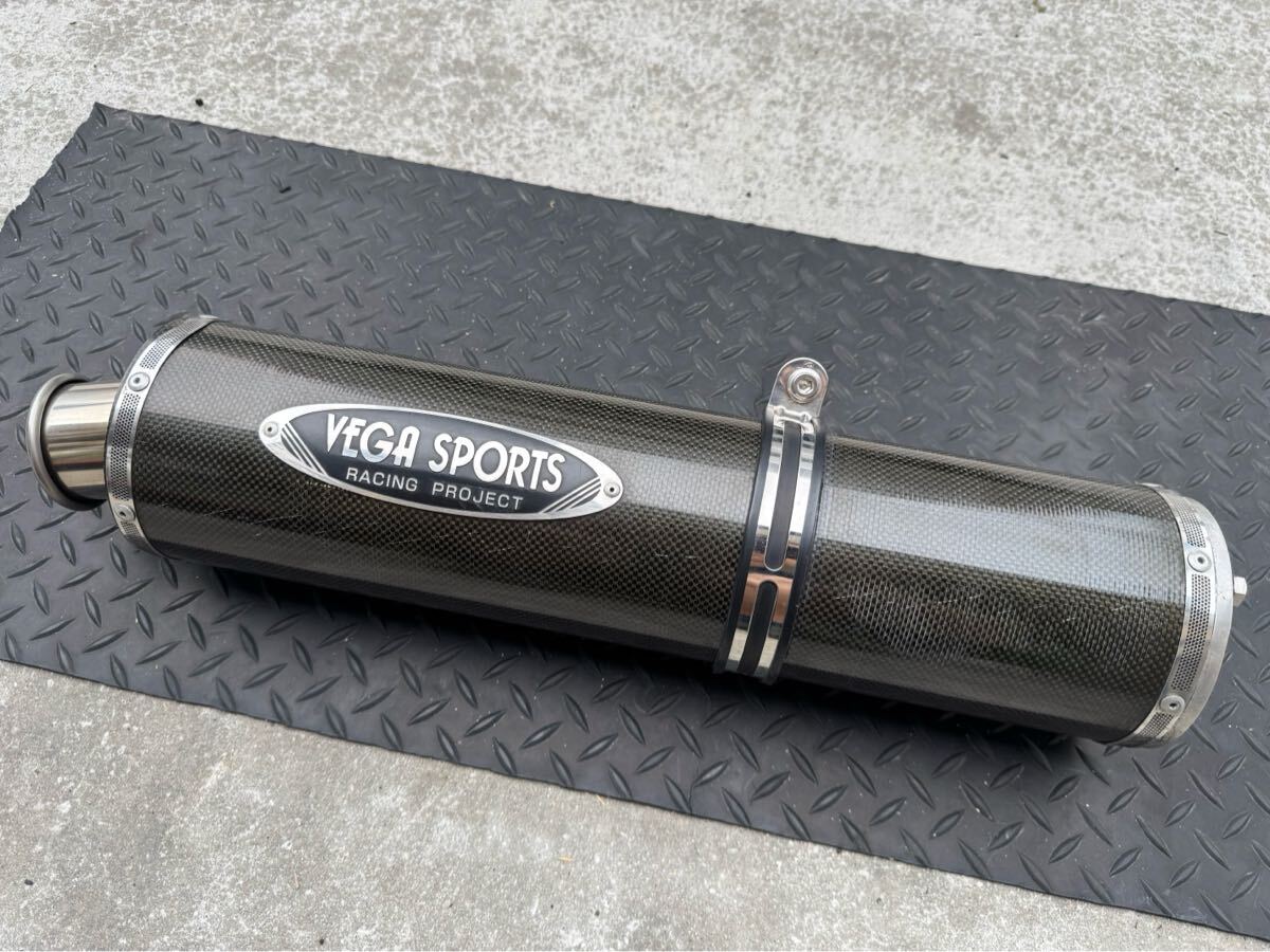 zr-7sで使用 VEGA SPORT マフラー サイレンサー スリップオン拍卖