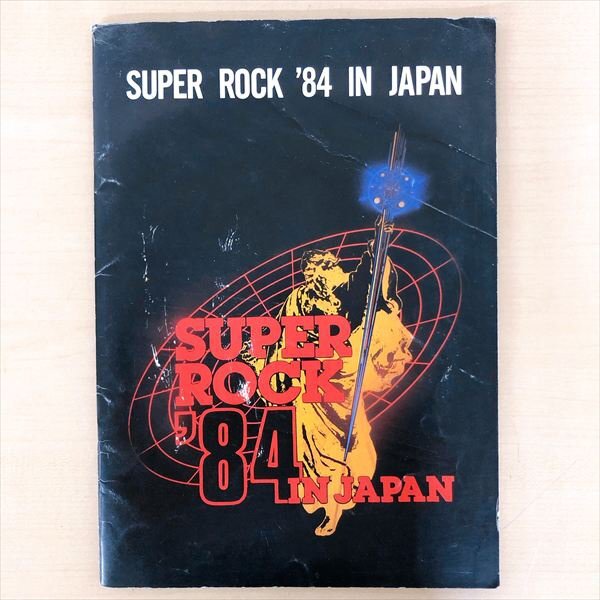 401*SUPER ROCK ’84 IN JAPAN パンフレット ANVIL/BON JOVI/THE MICHAEL SCHENKER GROUP/SCORPIONS/WHITESNAKE拍卖