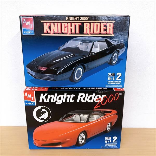 330*AMT ERTL ナイトライダー KNIGHT RIDER2000 KNIGHT2000 プラモデル 2点セット拍卖