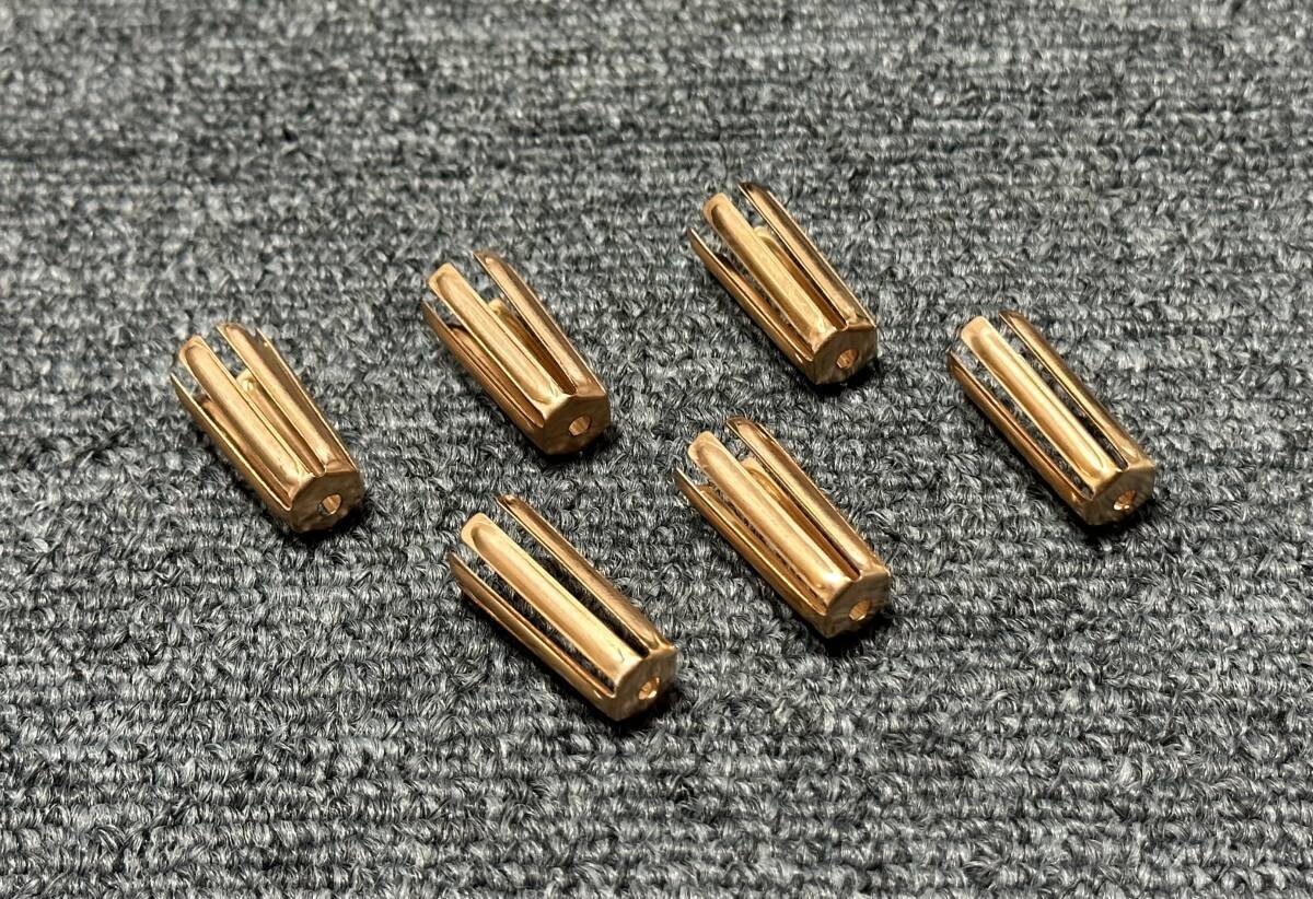 ●新品未使用品●スペーサー シムスペーサー●ゴルフクラブ 組立 パーツ●6個●真鍮●拍卖