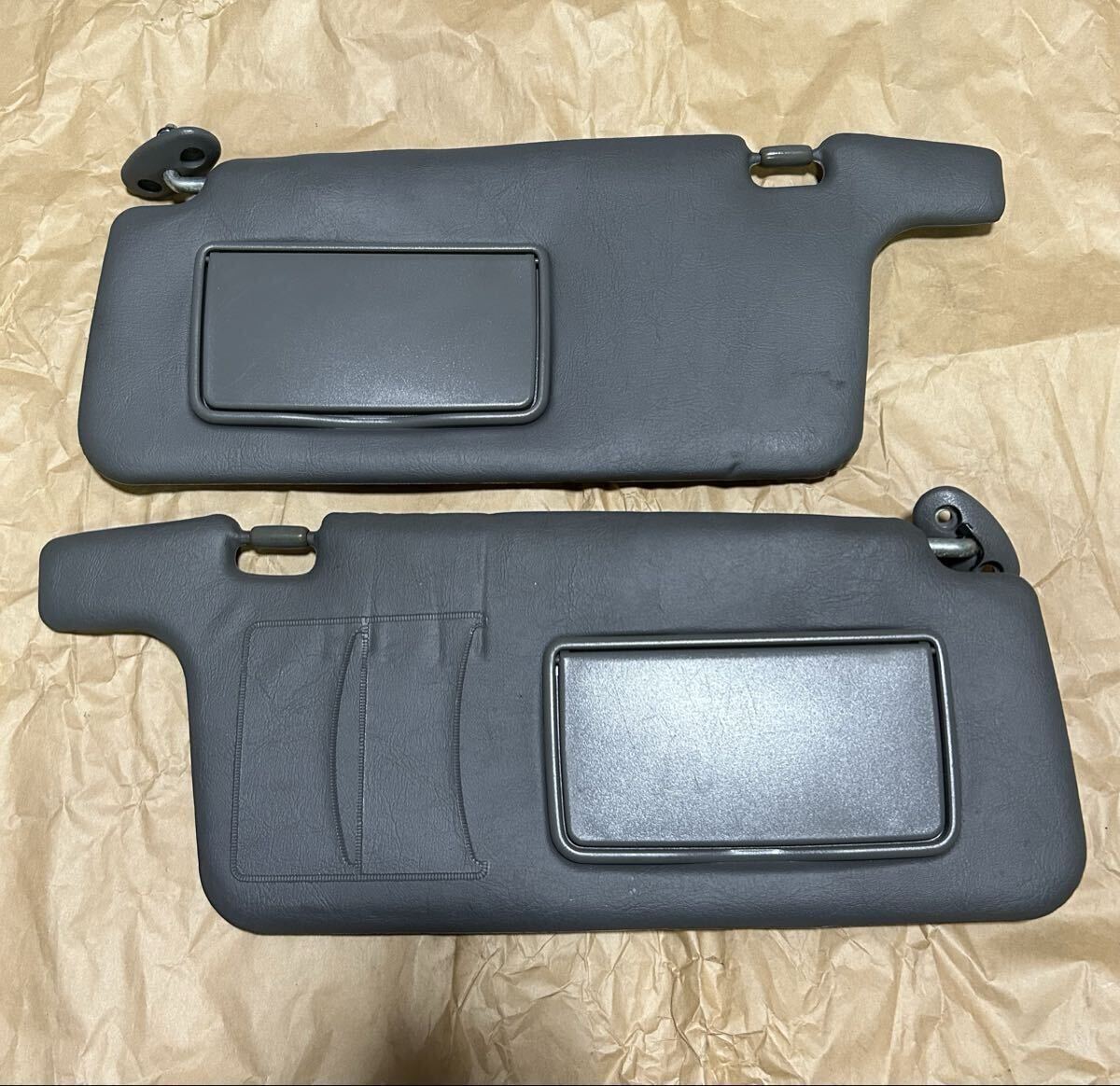 希少 HONDA ホンダシビックタイプR 純正 サンバイザー 左右セット 左右ミラー有 EK3 EK4 EK9 バイザー拍卖