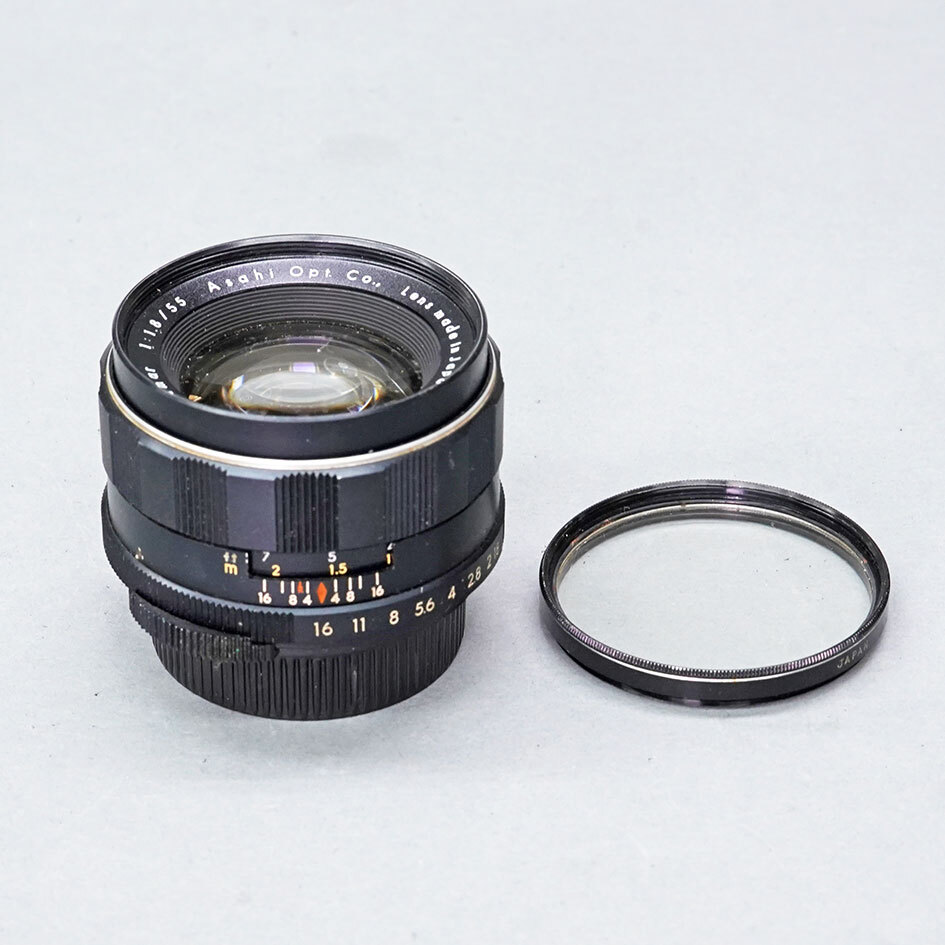 【31】PENTAX SUPER-TAKUMAR 1:1.8 55mm レンズ M42マウント拍卖