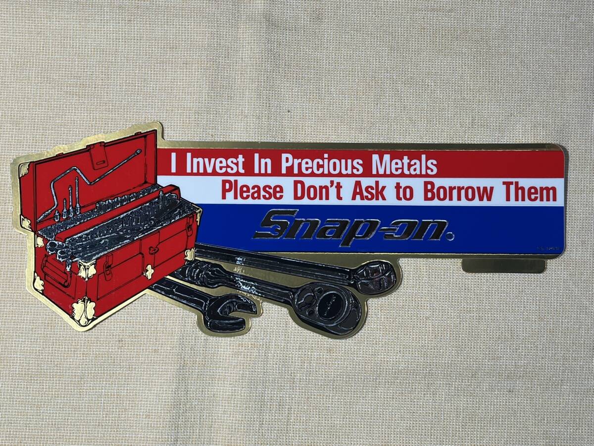 ★スナップオン【ステッカー・ビンテージ・当時物・SS-1058A】Snap-on ★未使用拍卖