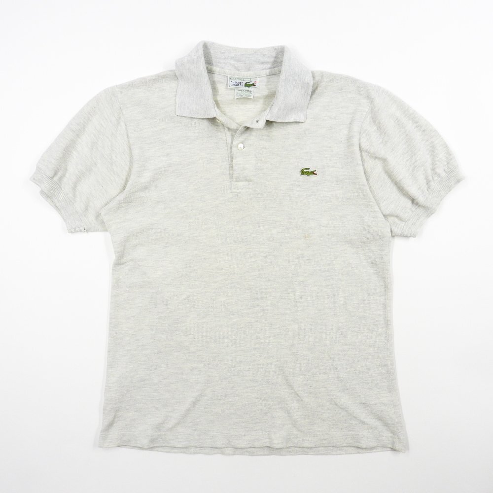 CHEMISE LACOSTE ラコステ 半袖ポロシャツ 鹿の子 Size 3 #36641 送料360円 オールド アメカジ拍卖