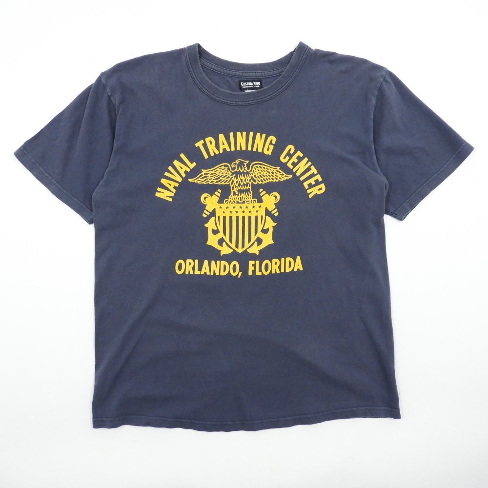 CUSTOM KING カスタムキング Tシャツ US NAVY #36704 送料360円 アメカジ カジュアル Tee拍卖