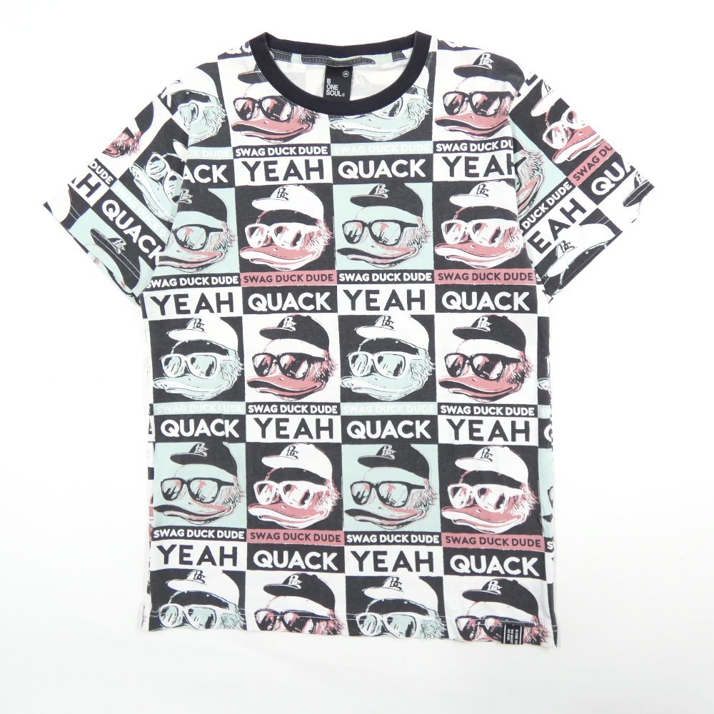 B ONE SOUL ビーワンソウル SWAG DUCK DUDE ダックデュード 半袖Tシャツ size M #1006051 送料360円 トップス カジュアル アメカジ拍卖