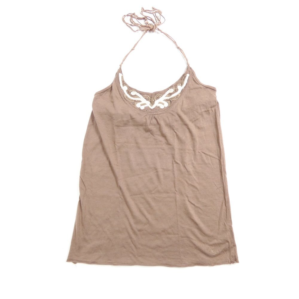 Abercrombie & Fitch アバクロンビー&フィッチ キャミソール size M #1006064 送料360円 インナー ビーズ 装飾 ガーリー拍卖