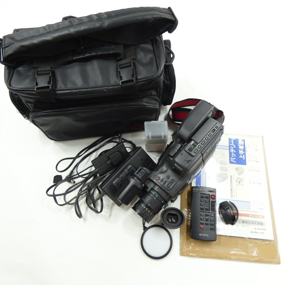 ジャンク SONY ソニー ビデオカメラ CCD-V800 取扱説明書付 #1022131 レコーダー 映像機器 ハンディ拍卖