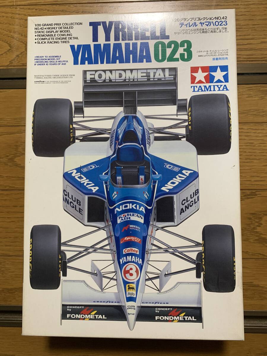 タミヤ 1/20 ティレルヤマハ023(タバコデカールオマケ)拍卖