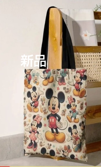 ディズニー ミッキー、ミニー トートバッグ バッグ 新品 ショッピングバッグ拍卖
