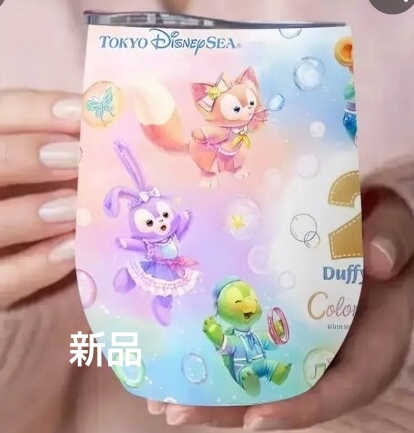 ディズニー ダッフィー フレンズ タンブラー 新品 ダッフィー、リーナベル、オルメル、ステラルー カップ拍卖