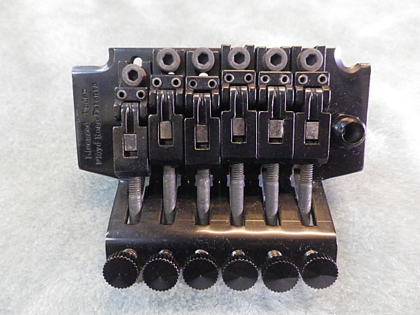 ★ Floyd Rose ライセンスブリッジ ブラック ブロック40mm フロイドローズ ★拍卖
