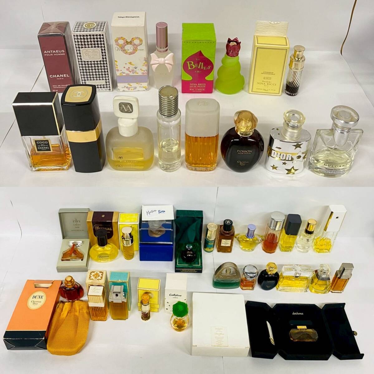 1円~【37点】香水 まとめ売り CHANEL Christian Dior TIFFANY NINA RICCI SHISEIDO BVLGARI YSL ANNA SUI 等 同梱不可 K151988拍卖