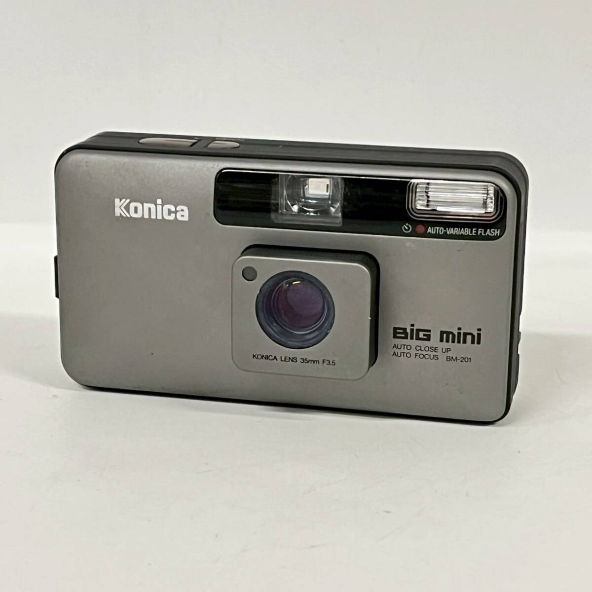 1円~【通電のみ確認】コニカ KONICA ビッグミニ BiG mini LENS 35mm F3.5 AUTO FOCUS BM-201 コンパクトフィルムカメラ K152195拍卖