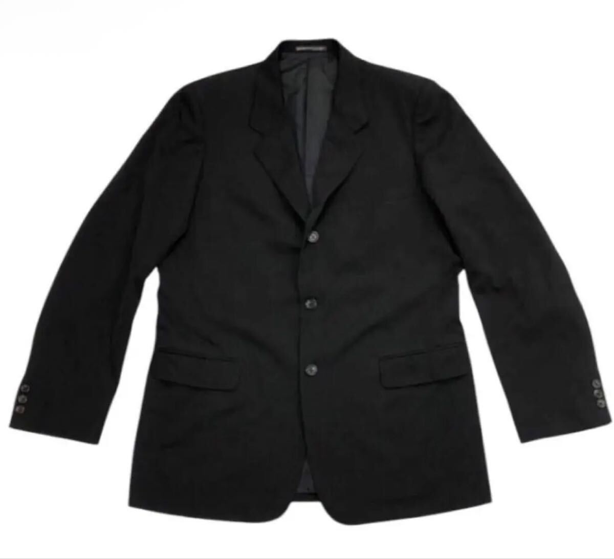 ▲ Yohji Yamamoto COSTUME D'HOMME ヨウジヤマモト コスチューム ドオム ▲ HB-J80-150 3釦 ギャバジン ウール ブレザー ジャケット 4拍卖