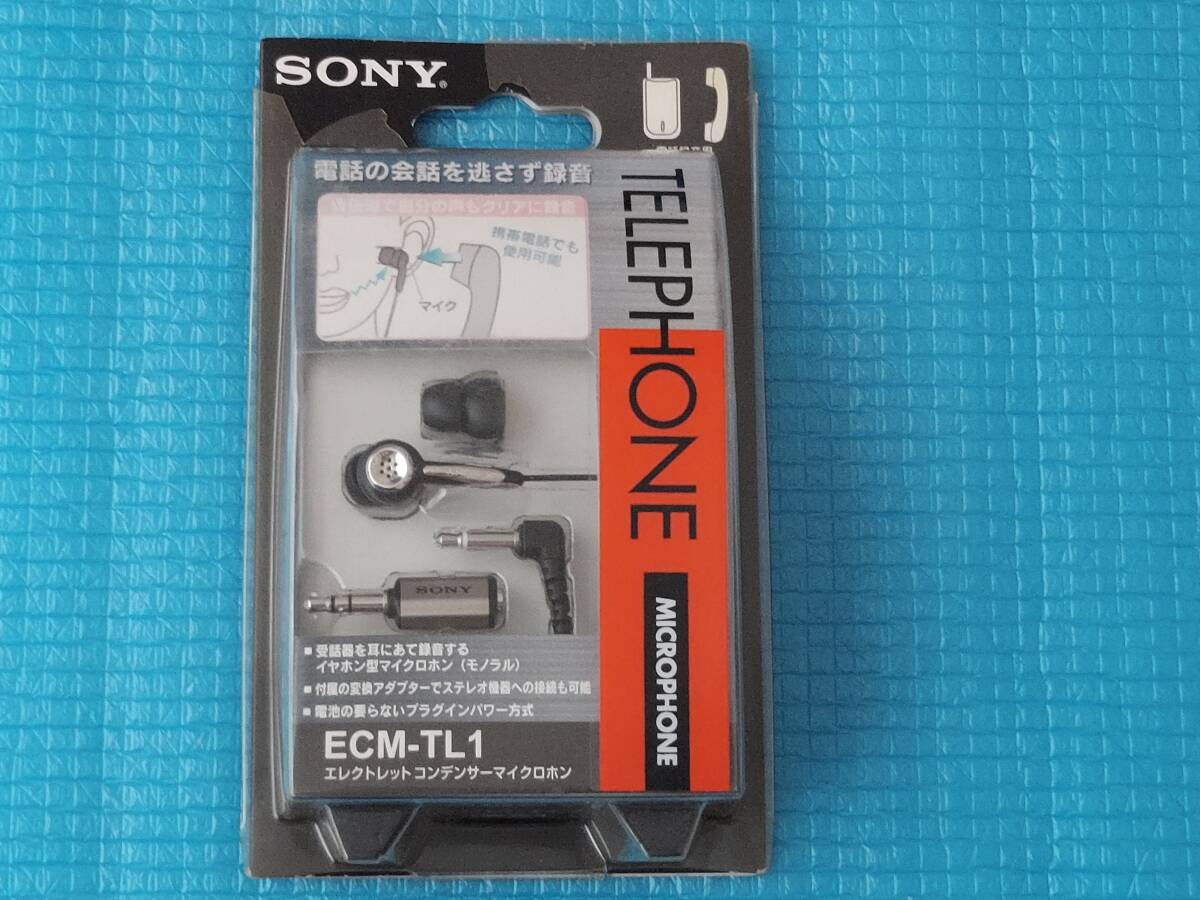 SONY ECM-TL1 マイクロホン ソニー エレクトレットコンデンサーマイクロホン 「未使用・未開封」拍卖