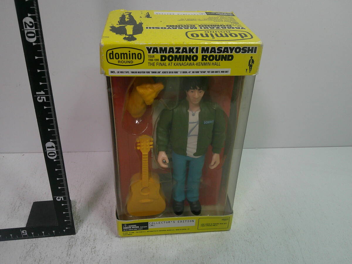 ★山崎まさよし DOMINO ROUND VHS2巻 フィギュア付★拍卖