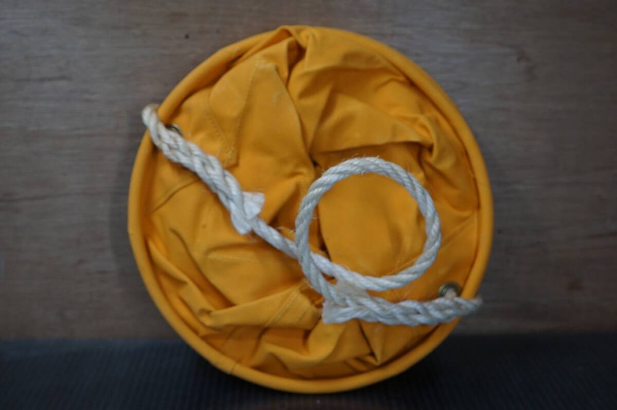 (Nz105779)大きな 電工バケツ 防水! サイドポケット付! 大工道具 収納 帆布 インテリア 道具入れ アウトドア 金物 未使用拍卖