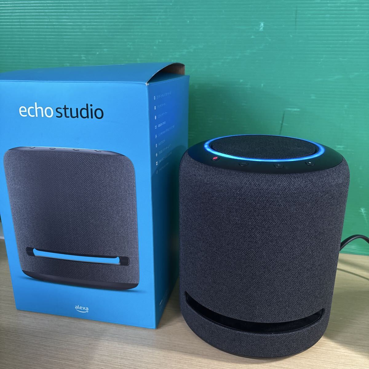 WB#455 動作品 Amazon アマゾン O2T2V3 Echo Studio エコースタジオ スマートスピーカー Alexa対応 アレクサ ブラック拍卖