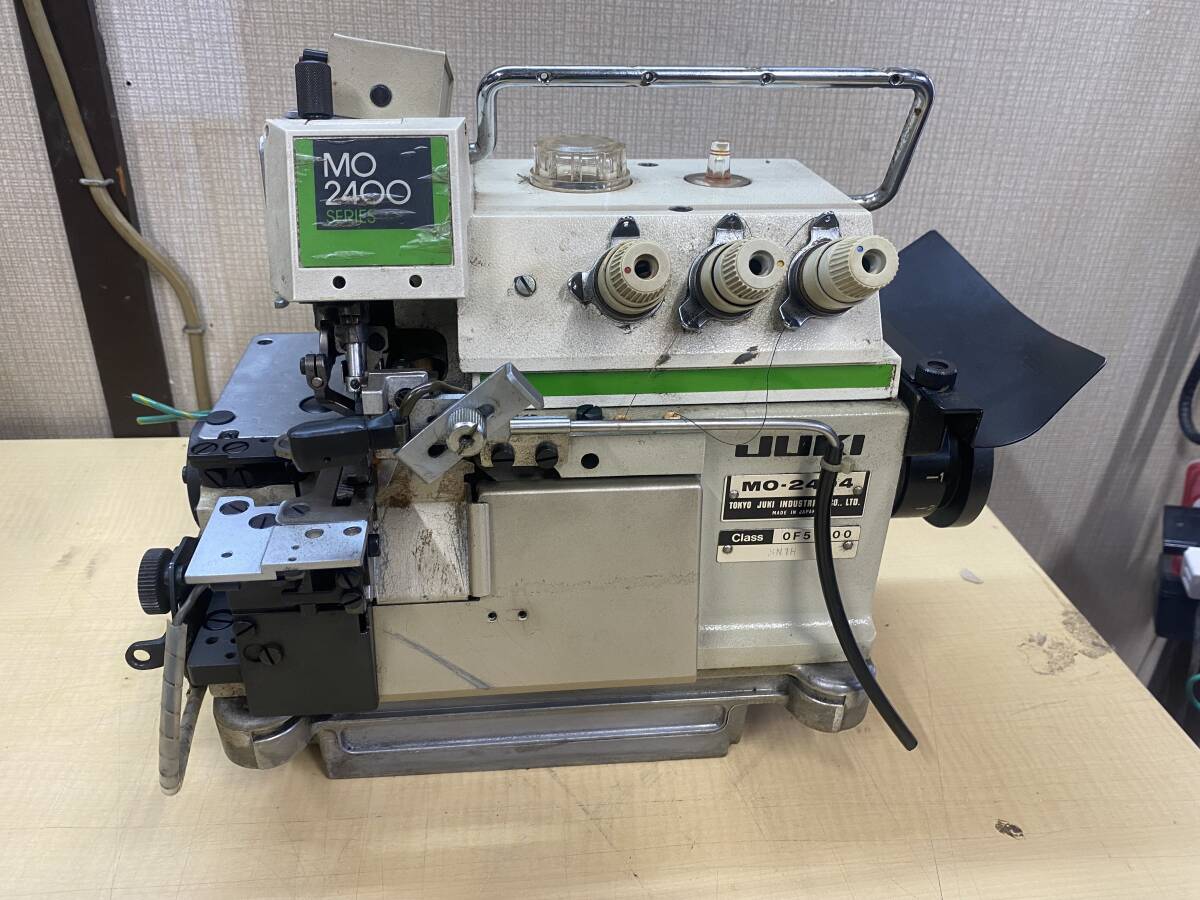 JUKI ジューキ ロックミシン MO-2404 工業用ミシン ジャンク拍卖