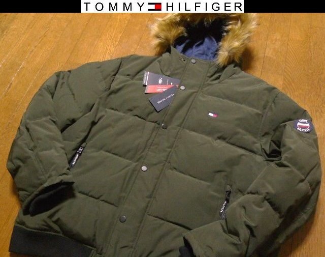 5L-6L・4XL-5XL日本サイズ位★即決セール送無料★新品トミーヒルフィガーUSA限定ダウンジャケット同機能DOWN ALTERATIVE耐風耐水タイプN2B拍卖