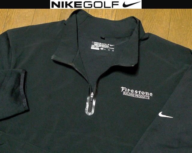 3L-4L・2XL-3XL日本サイズ位【即決送無料】ナイキゴルフUSA限定美品特注ファイヤーストーン刺繍4方向伸縮ストレッチトップ長竿シャツ 拍卖