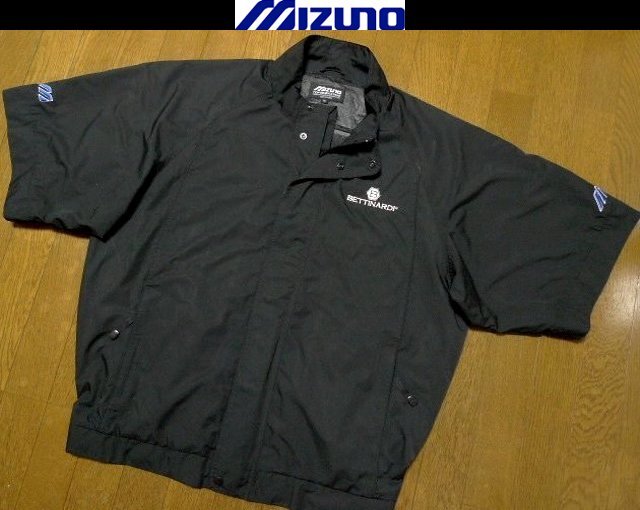 5L-6L・4XL-5XL日本サイズ位【即決セール送無料】超希少ミズノUSA限定最高級ベティナルディ 美品 防風撥水除湿 BETTINARDI半袖 ジャケット拍卖