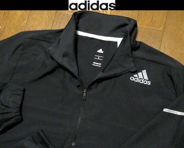 2L-3L・XL-XXL日本サイズ位【即決セール!送料無料】超希少 アディダス USA限定モデル1点物 美品 防風撥水4方向伸縮速乾軽量 ジャケット拍卖