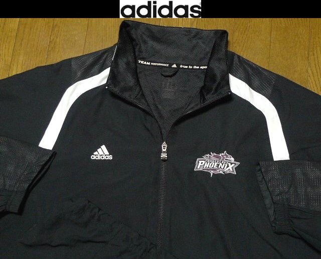 6L-7L・5XL-6XL日本サイズ位【即決セール!送料無料】超希少 アディダス USA限定モデル1点物 美品 特注刺繍 防風撥水 ジャケット拍卖