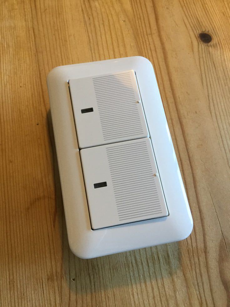 ★パナソニックワイド21照明スイッチ器具セット(片切、ダブル、ほたるランプ付)拍卖